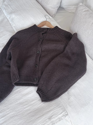 overfit cardigan