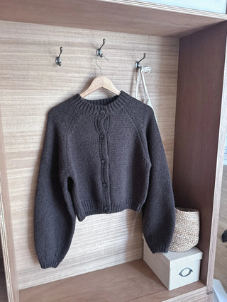 overfit cardigan