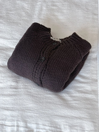 overfit cardigan