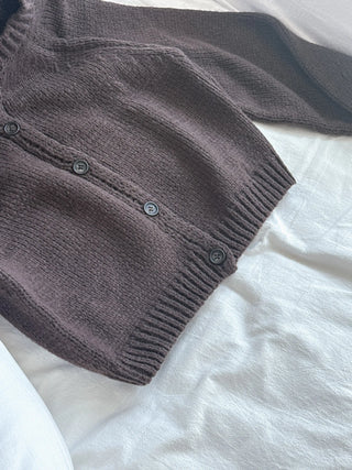 overfit cardigan