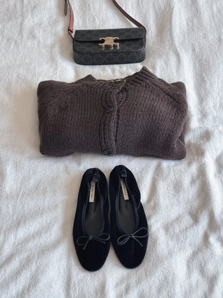 overfit cardigan