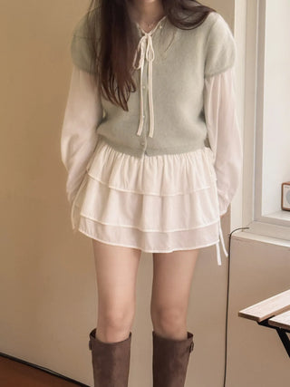 angora cardigan
