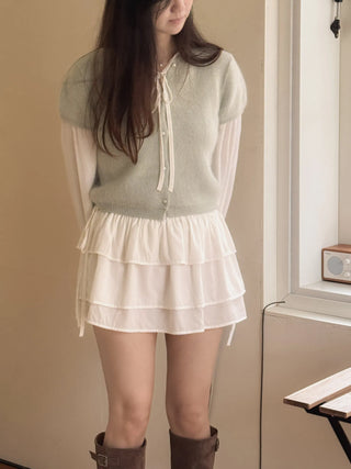 angora cardigan
