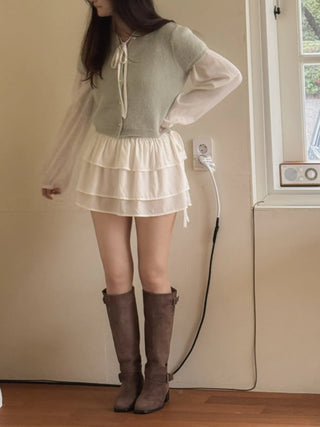 angora cardigan