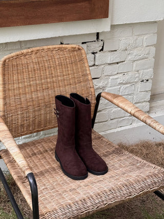 suede mid boots