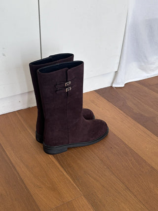 suede mid boots