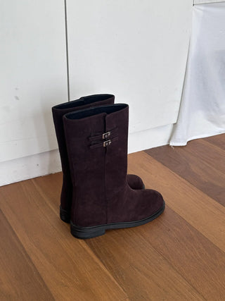 suede mid boots