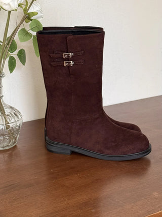 suede mid boots