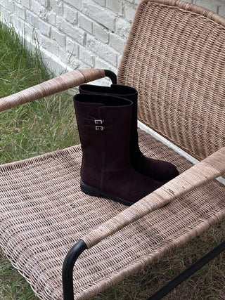 suede mid boots
