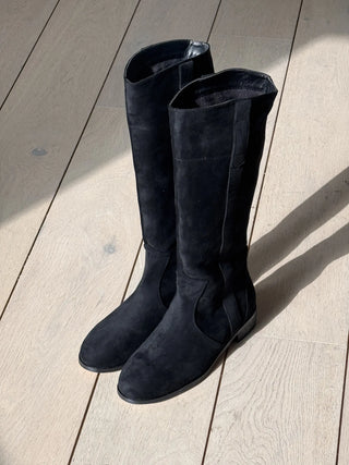 fleece long boots