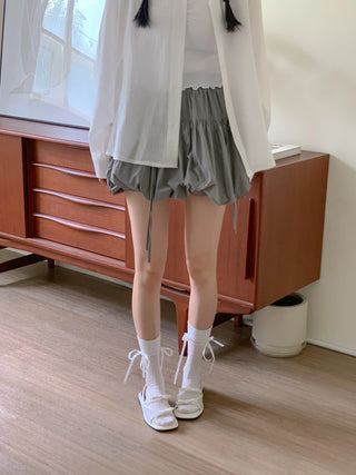 see-through ribbon sandals