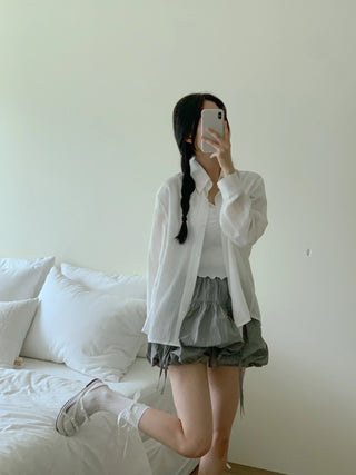 see-through ribbon sandals