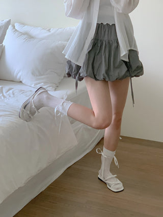 see-through ribbon sandals