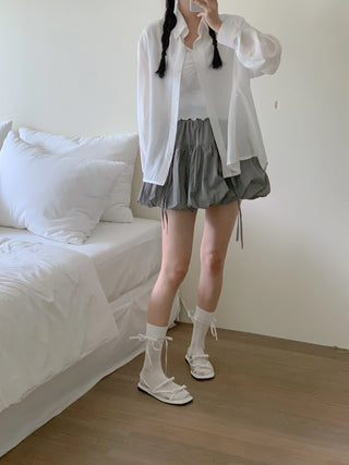 see-through ribbon sandals