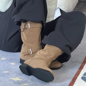 suede ankle boots