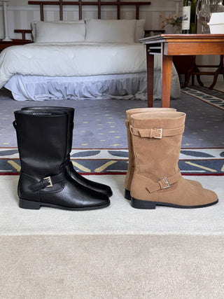 suede ankle boots