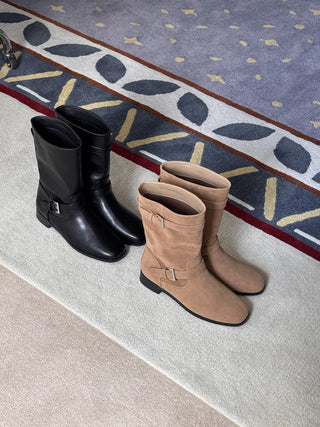 suede ankle boots