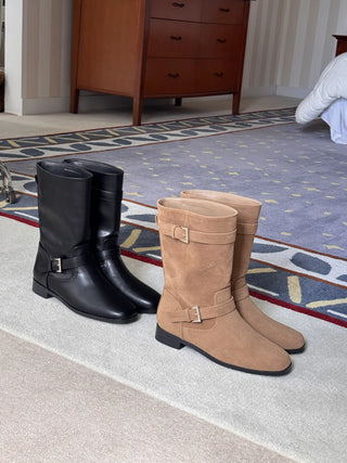 suede ankle boots