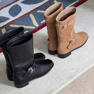 suede ankle boots