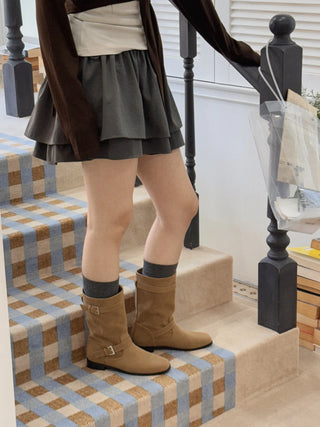 suede ankle boots