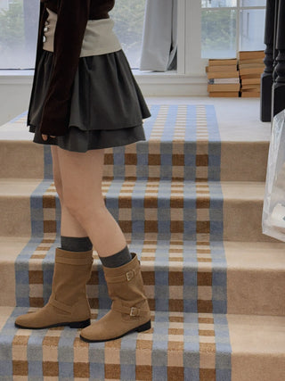 suede ankle boots