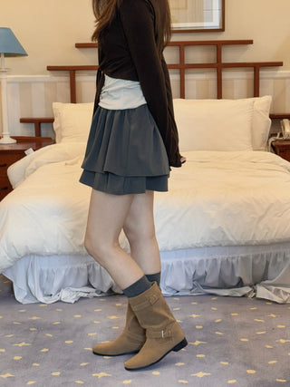 suede ankle boots