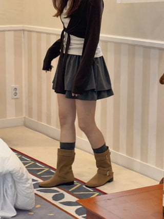 suede ankle boots