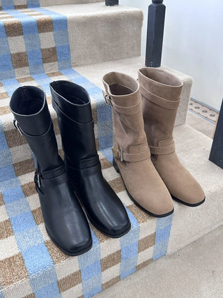suede ankle boots