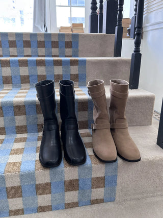 suede ankle boots