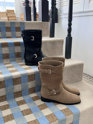 suede ankle boots