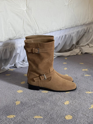 suede ankle boots