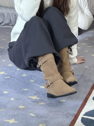suede ankle boots