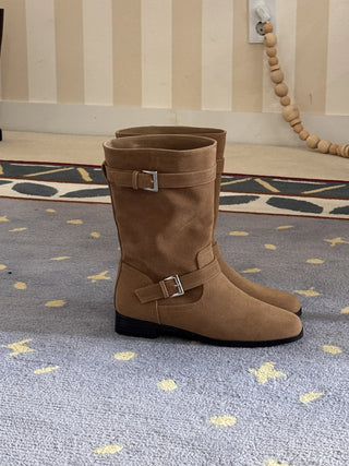 suede ankle boots