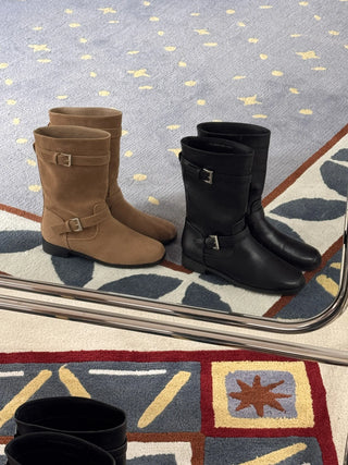 suede ankle boots