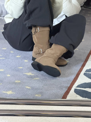 suede ankle boots