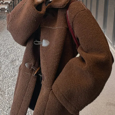 fleece half coat