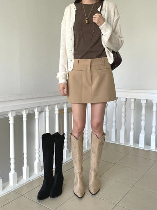 suede western boots