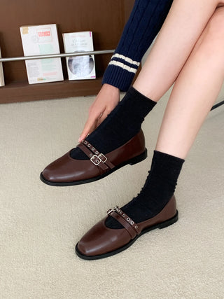 Mary Jane loafers