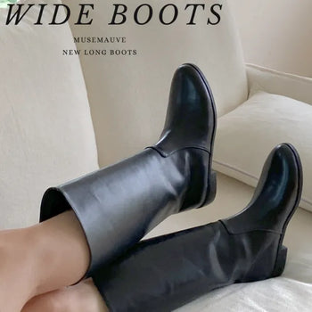 slim thong boots