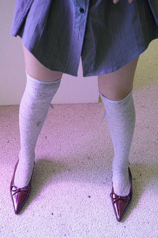 mini ribbon slingback