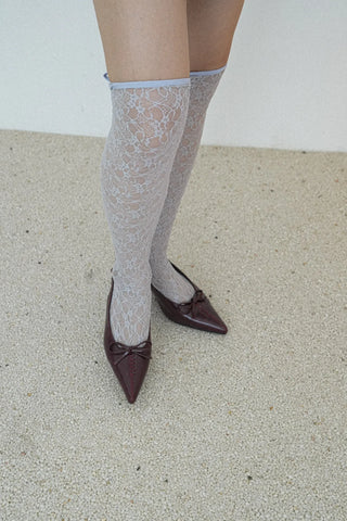 mini ribbon slingback