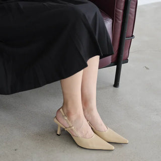 double strap heel