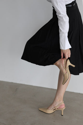 double strap heel