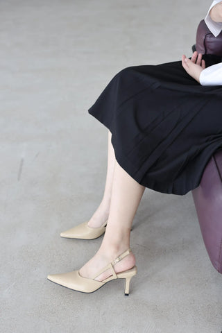 double strap heel