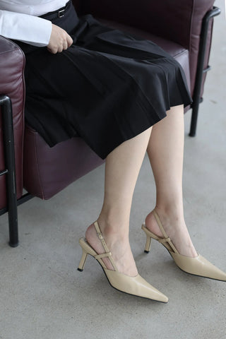 double strap heel