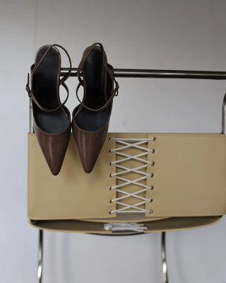 buckle strap slingback