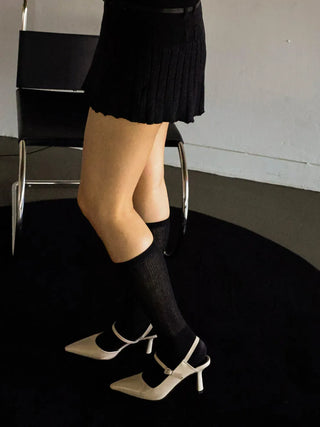 buckle strap slingback