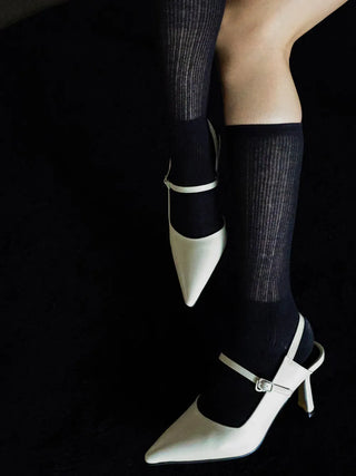 buckle strap slingback