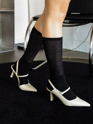 buckle strap slingback