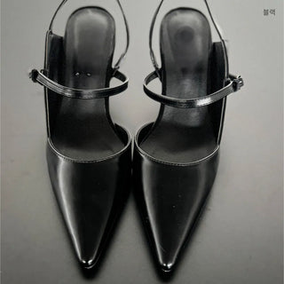 buckle strap slingback